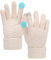 Risipu Winter Warme Fäustlinge für Frauen - Touchscreen Handschuhe mit Weichem Futter und Elastischer Manschette - Winter Texting Handschuhe (Weiß)