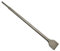 langer 400 mm Kraftfeld SDS Plus Spitzmeißel, Flachmeißel 20 / 70mm Spatmeißel Meisel für Stemmhammer, Bohrhammer, Abbruchhammer (Flachmeißel 40mm)