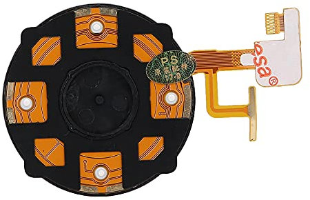 KIMISS Clickwheel Video-iPods-Kabel für Video 5./5. 5. Generation, ABS-Material, Schwarz/Weiß Optional, Clickwheel-Auswahl für (BLACK)