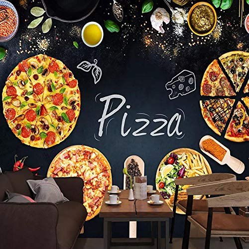 Papier peint photo tableau noir pour décoration de café, restaurant, peinture murale 3D 400 x 280 cm