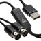 kenable Cable adaptador de interfaz USB tipo C o A a MIDI, cable de entrada y salida MIDI Win11/OSX (USB A)