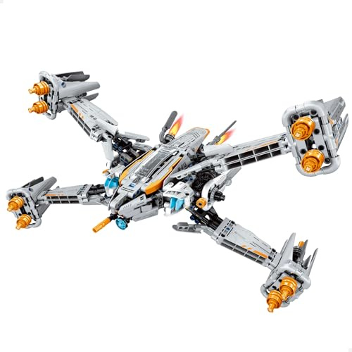 ColorBaby iM.Master Bausatz, Raumschiff, 1018 Teile, modulares Design, detaillierte Kabine, robuste Struktur, präzise Montage, Stem-Spielzeug für Kreativität und Technik (85454)