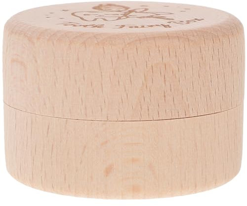 Alipis Zahn Aufbewahrungsbox Aus Erinnerungsbox Für Milchzähne Und Haarlocken Perfektes Für Jungen Und Mädchen Zur Aufbewahrung Von Kindheitserinnerungen Holzbearbeitung Natürlichem