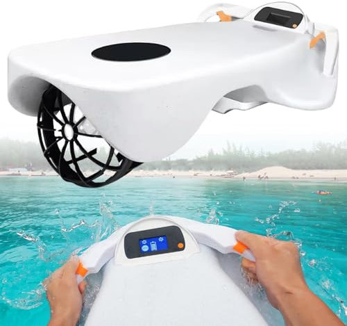 Tabla De Surf Eléctrica Motorizada De 3200 W, Con Batería De Gran Capacidad De 12 Ah, Flotabilidad De 100 Kg, 2 Modos Y Velocidades Ajustables, 5-13 Km/H, Duración De La Batería De 60-120 Min