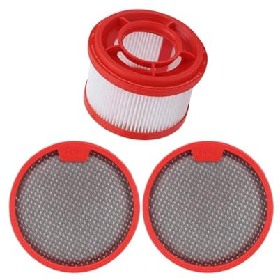 Kit filtro compatibile con aspirapolvere Xiaomi G9, G9 Plus/G10, G10 Plus, filtro HEPA lavabile di ricambio(3PCS)