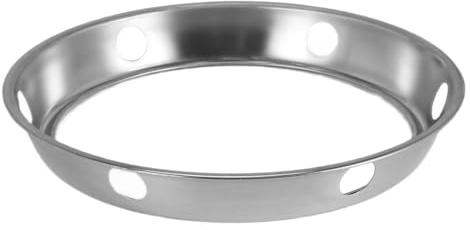 Bortivier Wok Universale Supporto per Rack Supporto per Wok/Wok Fondo Tondo Dimensioni Universali per Padelle per Fornelli Un Gas Cucina