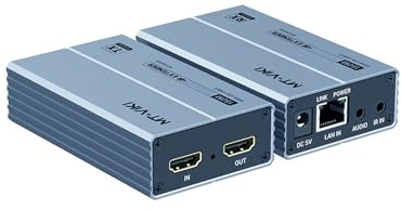 Rudiaoa 1.A Través De Ethernet Extender 150m 1080P 60Hz Control Remoto por Infrarrojos LoopOut HDTV sobre Extensor con IR