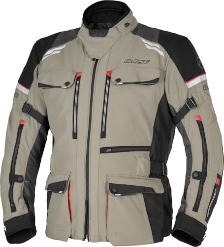 Büse Highland III wasserdichte Motorrad Textiljacke, sand, 54