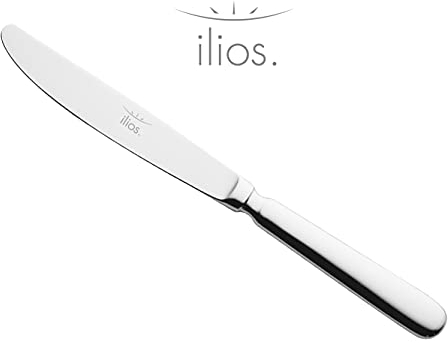 ilios 227798265 Dessertmesser, Besteck N Grad 4, Länge 212 mm (12-er Pack)