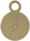 Decopatch Décopatch AC800C Wanduhr Alice in Wunderland (aus Pappmaché, zum Verzieren und Personalisieren, 3 x 15 x 20,5 cm, ideal für Ihre Hausdeko) 1 Stück kartonbraun