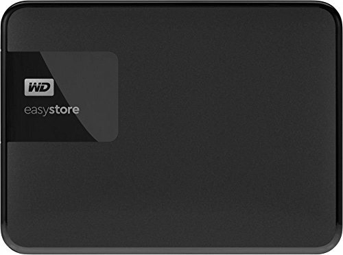 WD Easystore - Disco duro externo USB 3.0 de 4 TB, color negro (WDBKUZ0040BBK-WESN)