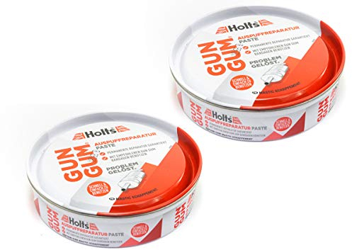 Holts Gun Gum Lot de 2 pots d'échappement 200 g