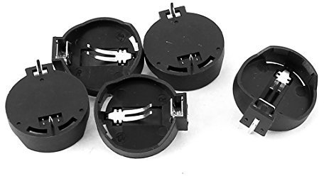 N/A CR2025 2032 Batteriehalter für Knopfzellen, 5 Stück