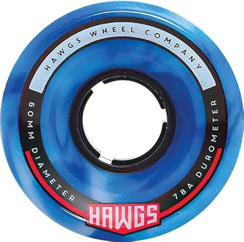 Hawgs Lil Easy 78a Longboard-Räder, 60 mm, Blau