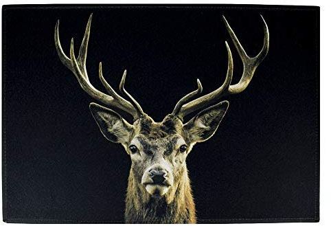 Mars & More [W] Fußmatte schwarz Rotwild 75x50cm