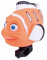 P4B | Hupe für Kinderfahrräder - Orangener Clownfisch | Lustige Motivhupe mit Schelle zur Befestigung am Lenker | Fahrradklingel für Kinder