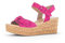 Gabor Femme Sandales, Dame Sandales compensées,Sandales à Talon compensé,Chaussures d'été,Confortables,Hautes,Rose (Pink),40 EU / 6.5 UK