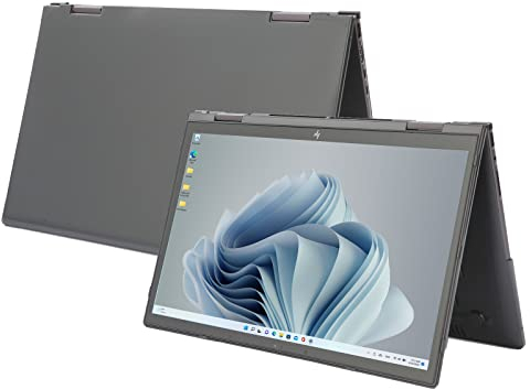mCover Case ONLY Compatible for 2022~2023 15.6 HP Envy x360 15-EW0000 (Intel CPU) / 15-EY0000 (AMD CPU) Series Laptop (NOT Fitting Any Other HP Models) - Black