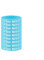 10 Silikon-Armbänder für „Gender Reveal“-Babyparty,-Jungen-Armbänder -Mädchen-Armbänder, Erwachsenengröße (10 Armbänder),Blau