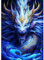 AIRDEA DIY Drache Diamond Painting Set Erwachsene Kinder, Tier Diamant Painting Bilder 5D Diamant Kunst Drache Diamant Malerei Set Cross Stickerei Malerei Kits für Heimdekor 30x40 cm
