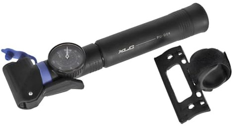 XLC 2 Wege Mini-Pumpe Manometer PU-D04 Dualkopf, 2501922600