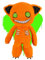 soxo Gus Fink Horror Kuscheltier Katze Plüschtier Hase Halloween Kuscheltiere Emo Plushie Orangefarbene Katze