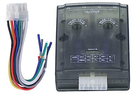 Jadeshay 4-Kanal-Autoradio-Audio-Sprachverzögerungssignal High-to-Low-Konverter Für CD-Player High- Und Low-Adapter