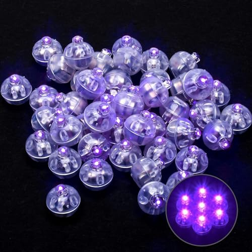 120 Pezzi Mini LED Palloncini Luci,Rotondo Lampada a Palloncino,Mini Led Lanterne di Carta,Lampada a Palloncino Colorate per Matrimonio Compleanno Halloween Festa di Natale Capodanno Decorazione