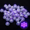 YeahBoom 120 Stück LED Ballons Lichter,Mini Bunt Led Ballonlichter,Runde LED Ballons Lichter,Runde Party Licht,Flash Buntes Licht,für Geburtstag Hochzeit Halloween Weihnachten Dekoration