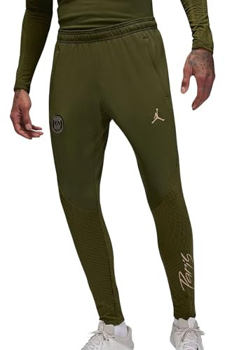 Nike Herren Hose PSG M Nk Df Strk Pant Kpz 4Th, Rough Green/Hemp, FD7105-326, S