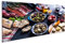 islandburner Prime Bild auf Leinwand Traditionelle Tapas Auswahl von oben Bilder Wandbilder Poster