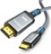 Highwings Câble USB C vers HDMI 1.8M (4K@60Hz), UHD Thunderbolt 3/4 vers HDMI Compatible pour iPhone 15/16 Pro, pour MacBook Pro/Air, pour iPad Pro/Air,pour Surface, pour XPS,pour Galaxy etc.