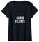 Womens Radio Silence V-Neck T-Shirt