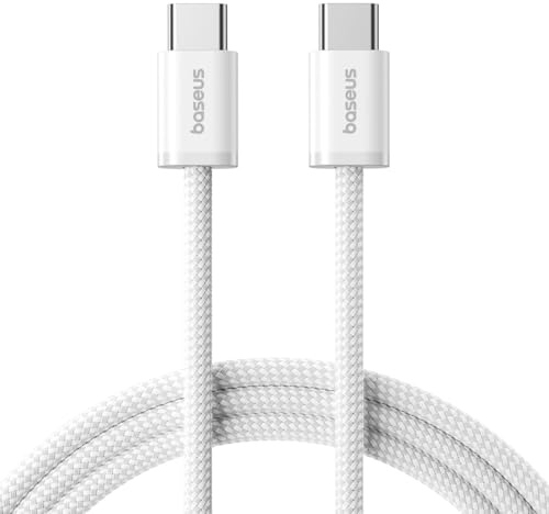 Cabo USB-C Baseus Dynamic 4 Series 480Mbps/100W 1m Branco