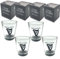 The Spice Specialist Baby Guinness Schnapsgläser, 4 Stück, transparent, 4 Stück