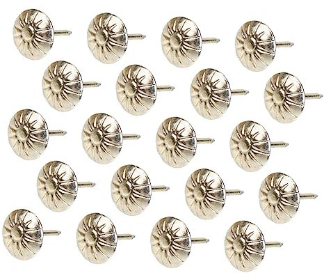 GLEAVI 500stücke Polsternägel Tacks Aus Eisen Vintage Möbel Tacks Dekorative Nägel Für Sofas Heimwerkerarbeiten Brads Für Papierbasteleien Möbelpolsternägel