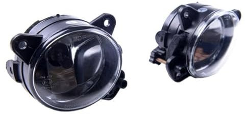 SET Klarglas HB4 Nebelscheinwerfer Schwarz Klar kompatibel mit T5 / Crafter/Polo 9N3