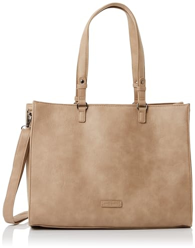 ENRICO BENETTI Unisex Lily Handbag, Middentaupe