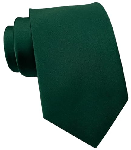 marysgift Krawatten für Herren 8 cm Krawatte Einfarbig Satin-Krawatte für Hochzeit 146cm