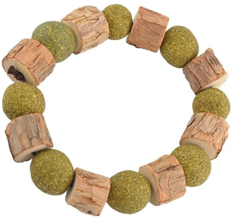 PRETYZOOM Catnip pour Chats Bâtonnets Naturels en Vigne Argentée pour Nettoyage des Dents et Régulation de L'humeur, Forme Boule, pour Chatons