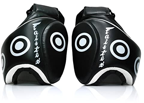 Fairtex Oberschenkelschoner TP3, Schwarz, Rot, Blau