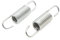 sourcingmap 2pcs 6cm Length Silver Tone Brake Pedal Return Spring for Motorbike
