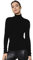 ONLY Damen Struktur Rollkragen Pullover Rundhals Feinstrick Sweater Stretch Oberteil ONLKAROL NOOS, Farben:Schwarz, Größe:M