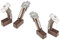 OTOTEC Escobillas de carbono compatibles con destornillador de impacto BOSCH GDR18V-Li GDR 18V Li Part 2609199169, 4 unidades