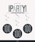 Unique 83792 Black Prismatic 100th Birthday Hanging Decorations,32 6 Pcs, Age 100