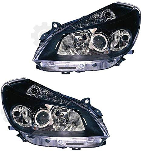 Scheinwerfer Set für Clio III 06.05-08.09 H7/H1/H7 mit Kurvenlicht IWT
