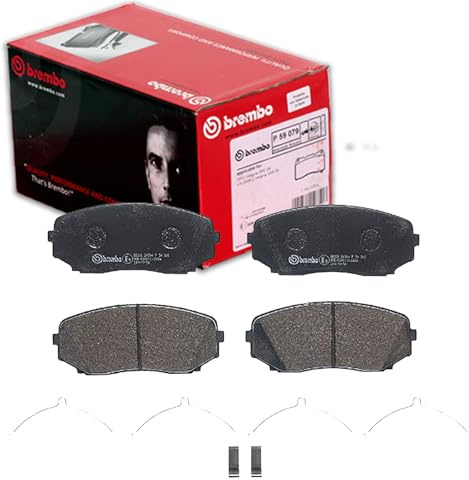 BREMBO Bremsbelagsatz, Scheibenbremse P54060 | Kompatibel mit: MITSUBISHI ECLIPSE CROSS, OUTLANDER III
