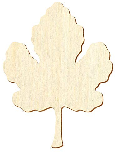 Foglia di fico in legno, 3 – 50 cm, dimensioni: 21 cm, confezione da 1 pezzo