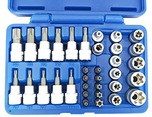 Steckschlüssel Satz E-Profil T-Profil Torx 34-tlg. Aussen Innen Innentorx Aussentorx Set