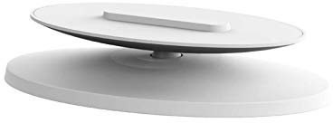 Adjustable Tilting Stand Magnetic Speaker Docks for Echo Show 5 & Echo Show 8 (White)